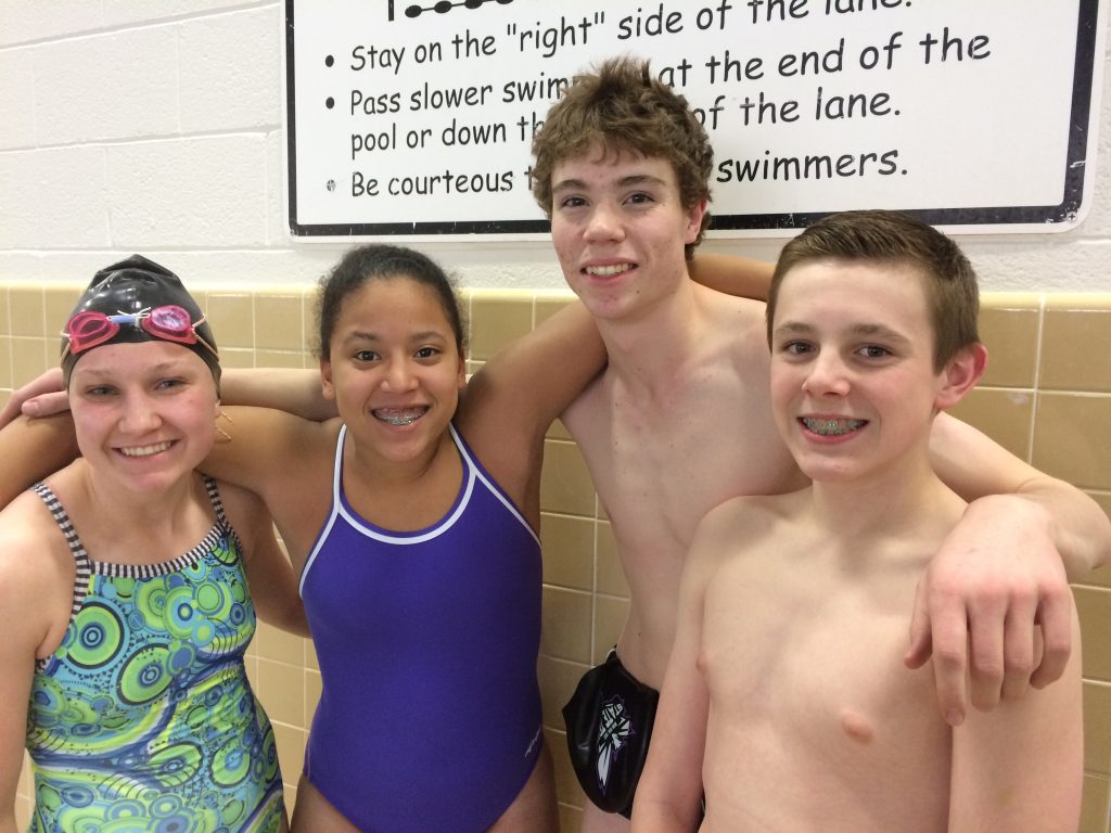roy swimmers of the meet